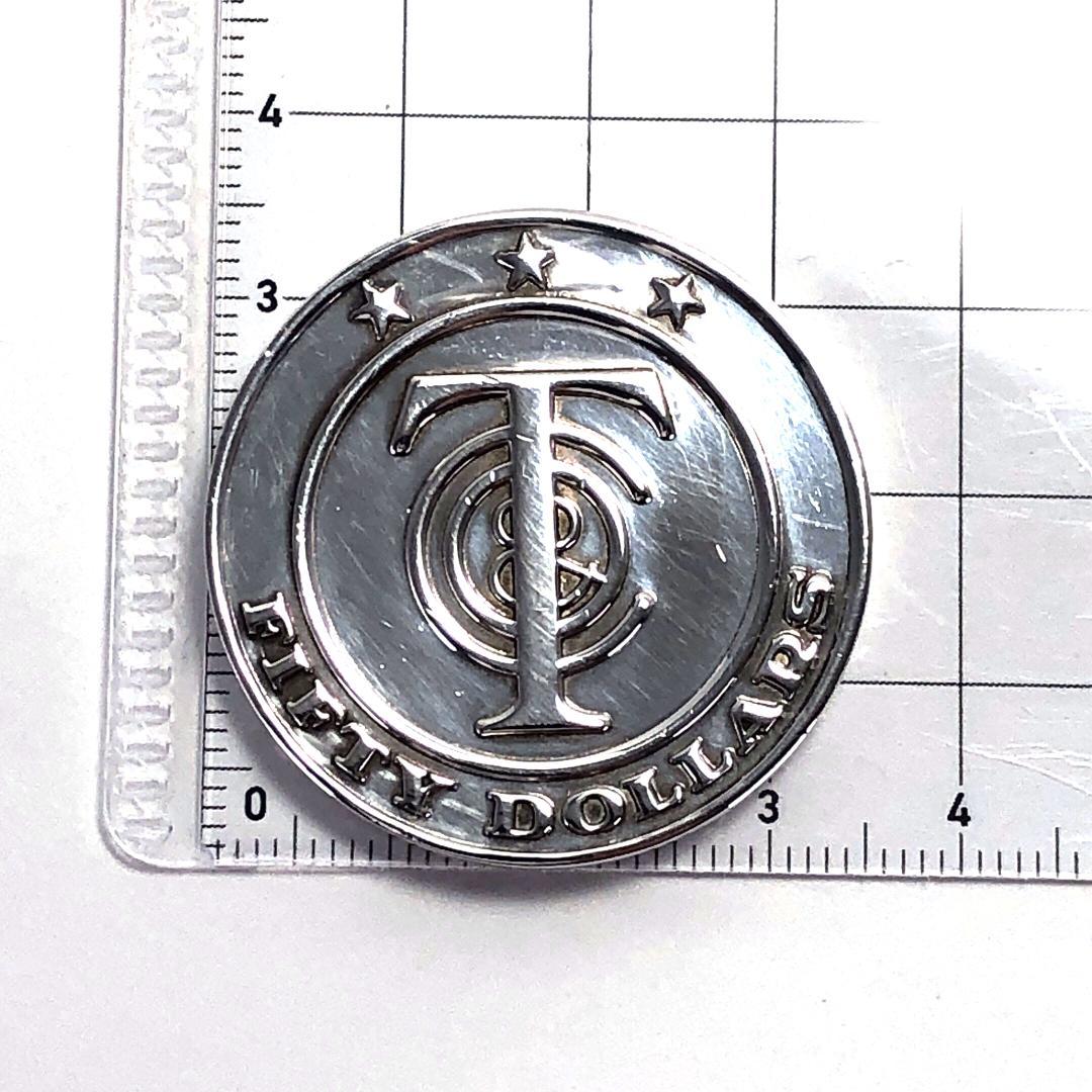 【ヴィンテージ・美品・箱付き】ティファニー／50ドル  SV925