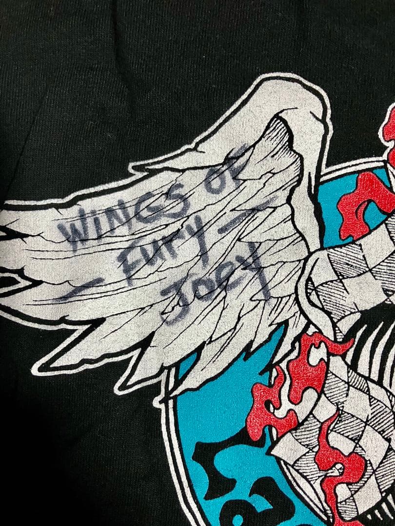 90s LAG-WAGON ラグワゴン　Tシャツ　ビンテージ　サイン入り　XL