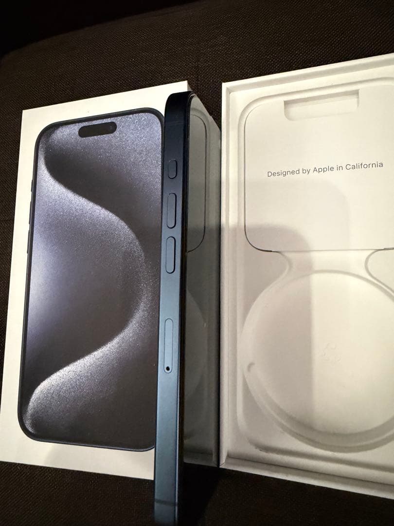 iphone15 pro 256GB ブルーチタニウム