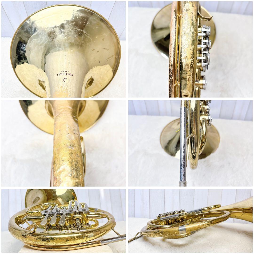 YAMAHA ヤマハ YHR-321 フレンチホルン シングル マウスピース付き