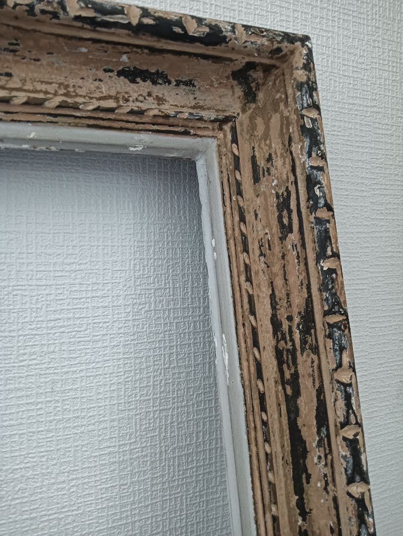 特大ビンテージ額縁　アンティーク額縁　油絵　水彩画