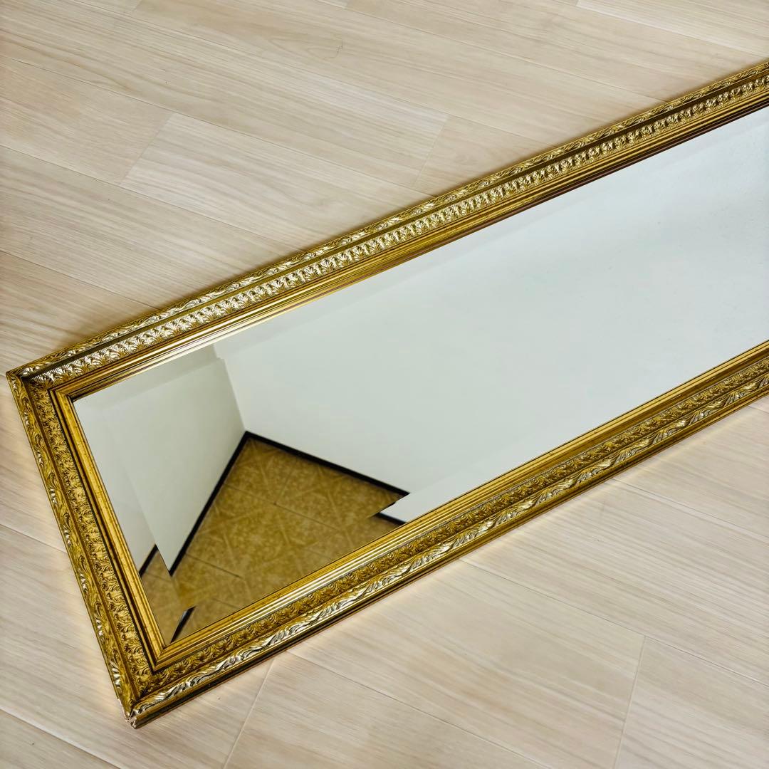 【希少品】　ビンテージ　イタリア製　ミラー　壁掛け　ウォールミラー　送料込み