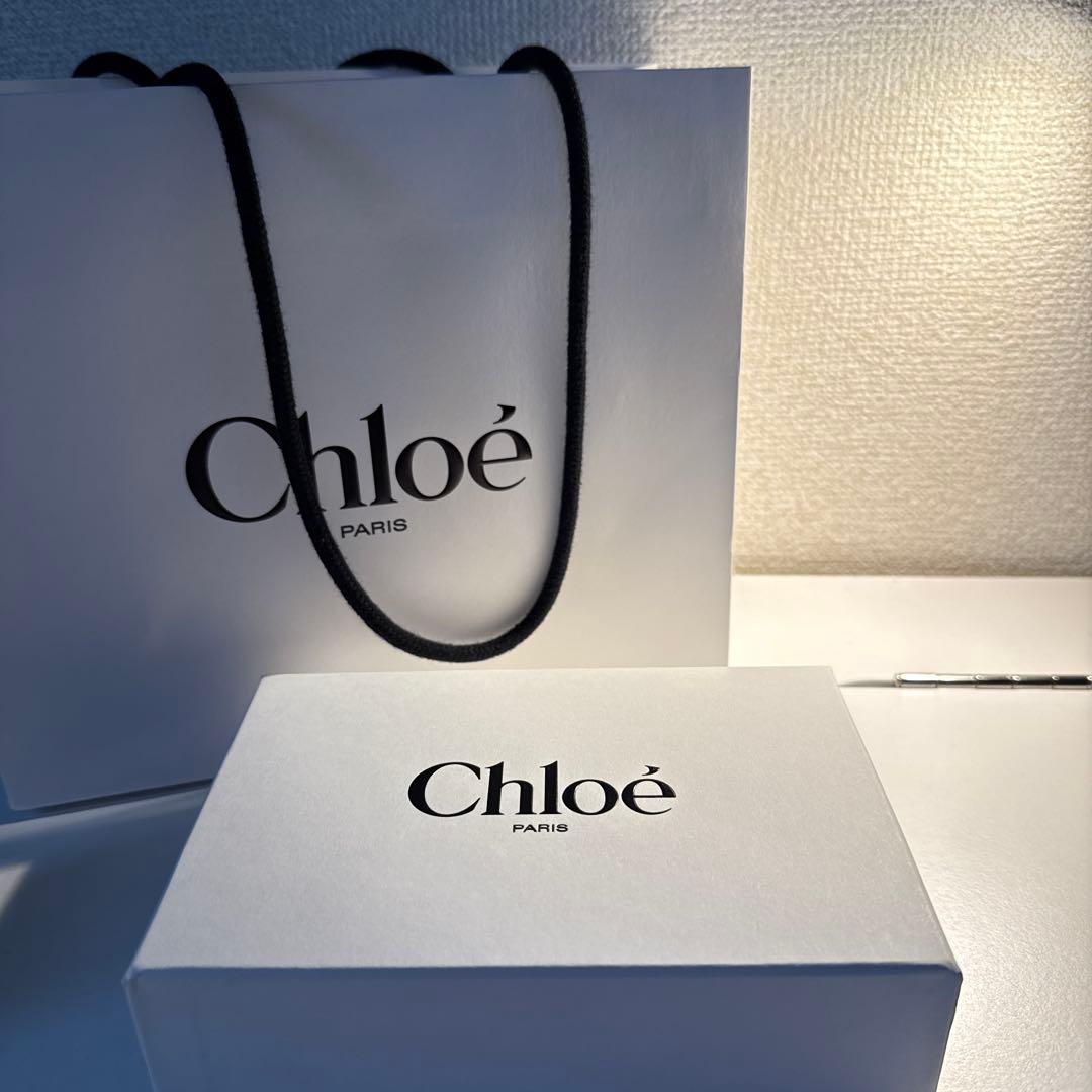 m*i様 Chloe シャイニーレザー製ALPHABETウォレット