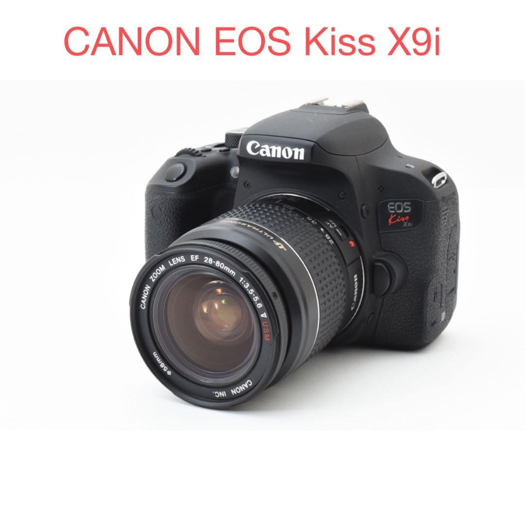 Wi-Fi/動画/保証/Canon EOS Kiss X9i 標準レンズセット