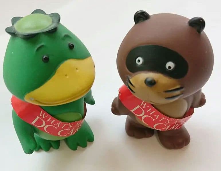 【DCカード】カッパとタヌキ/フィギュア【1980´s】