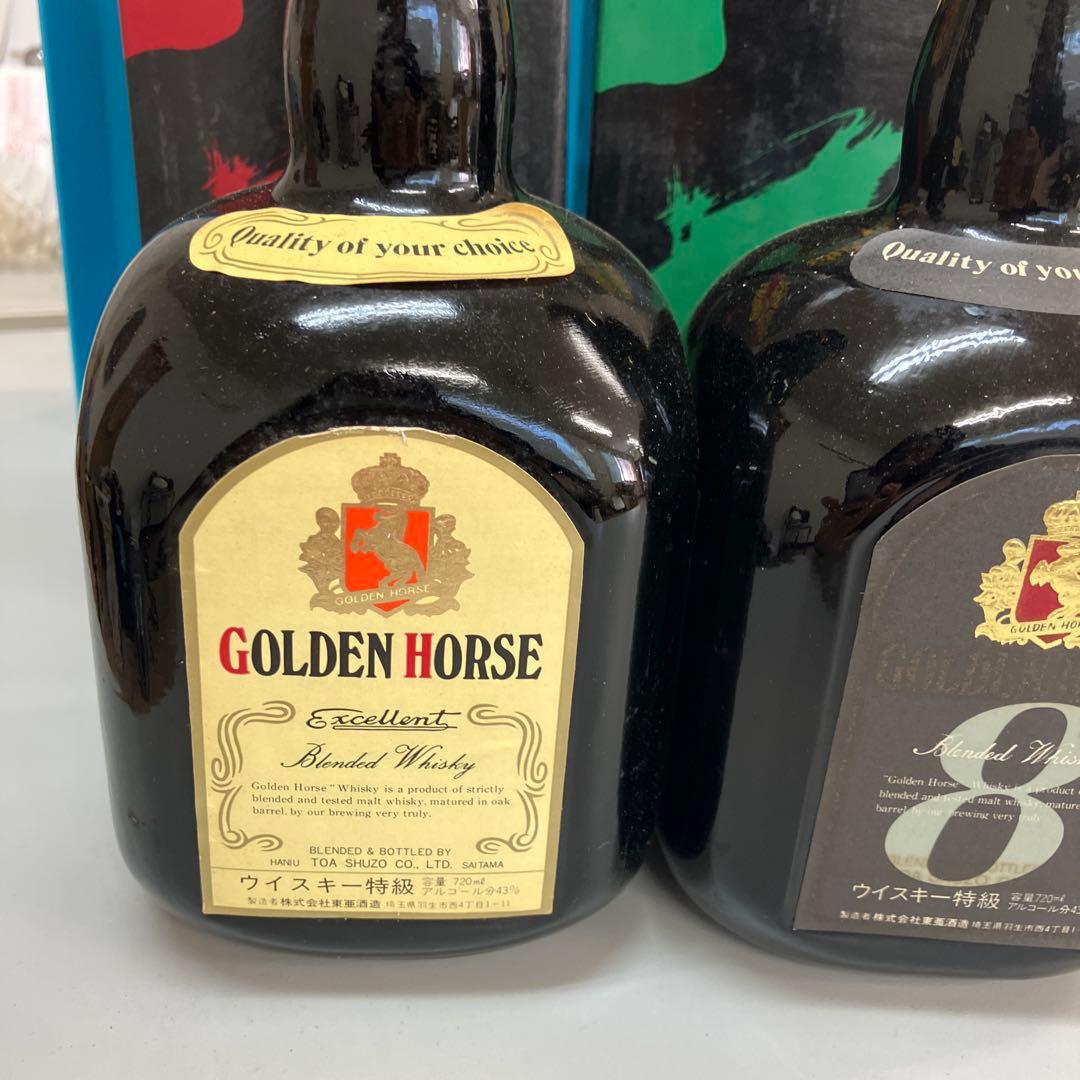 【未開栓】ゴールデンホース　スコッチ　モルト　ウィスキー ゴールデンホープ8