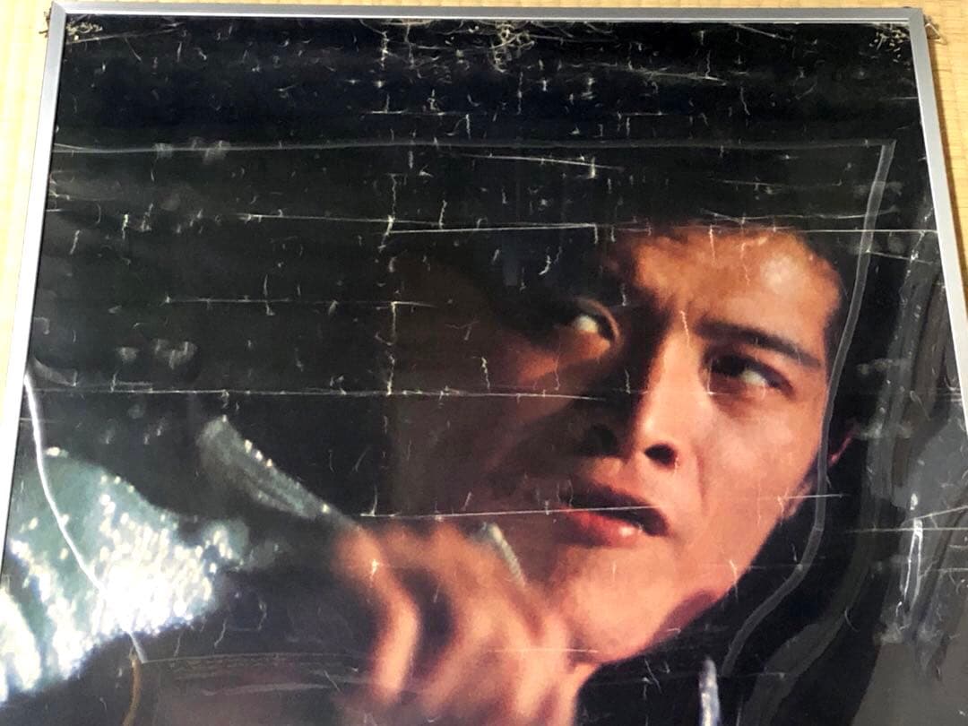 矢沢永吉当時物ポスター33000MILESROADJAPANポスターフレーム付き