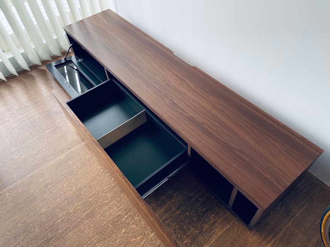 テレビボード ダークブラウン