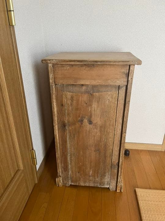 最終価格です。電話台　オールドパイン　アンティーク　チェスト