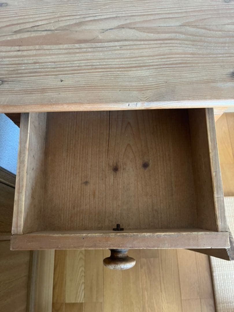 最終価格です。電話台　オールドパイン　アンティーク　チェスト