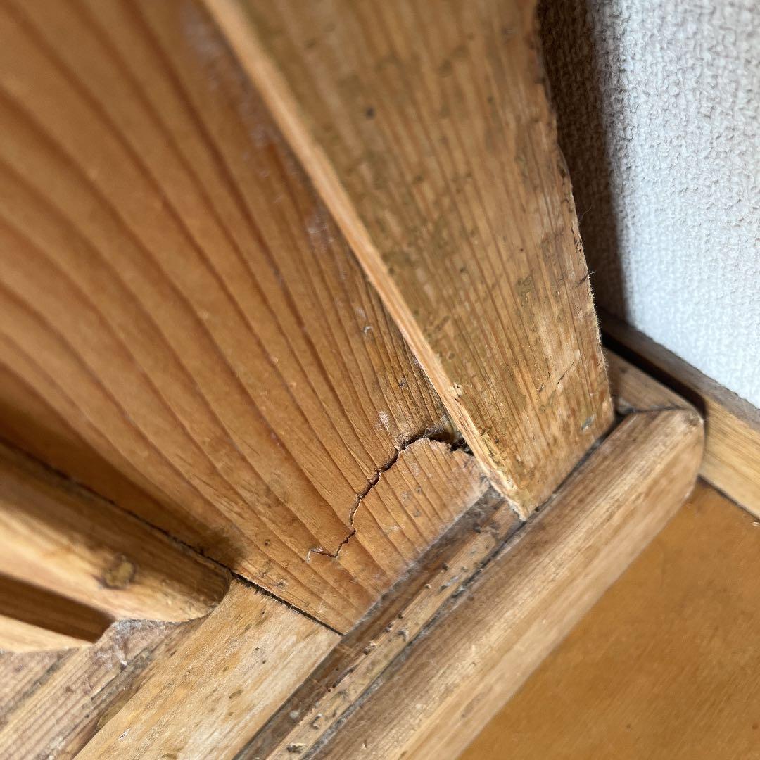 最終価格です。電話台　オールドパイン　アンティーク　チェスト