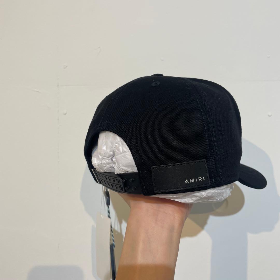 【新品・未使用】AMIRI MAロゴキャップ