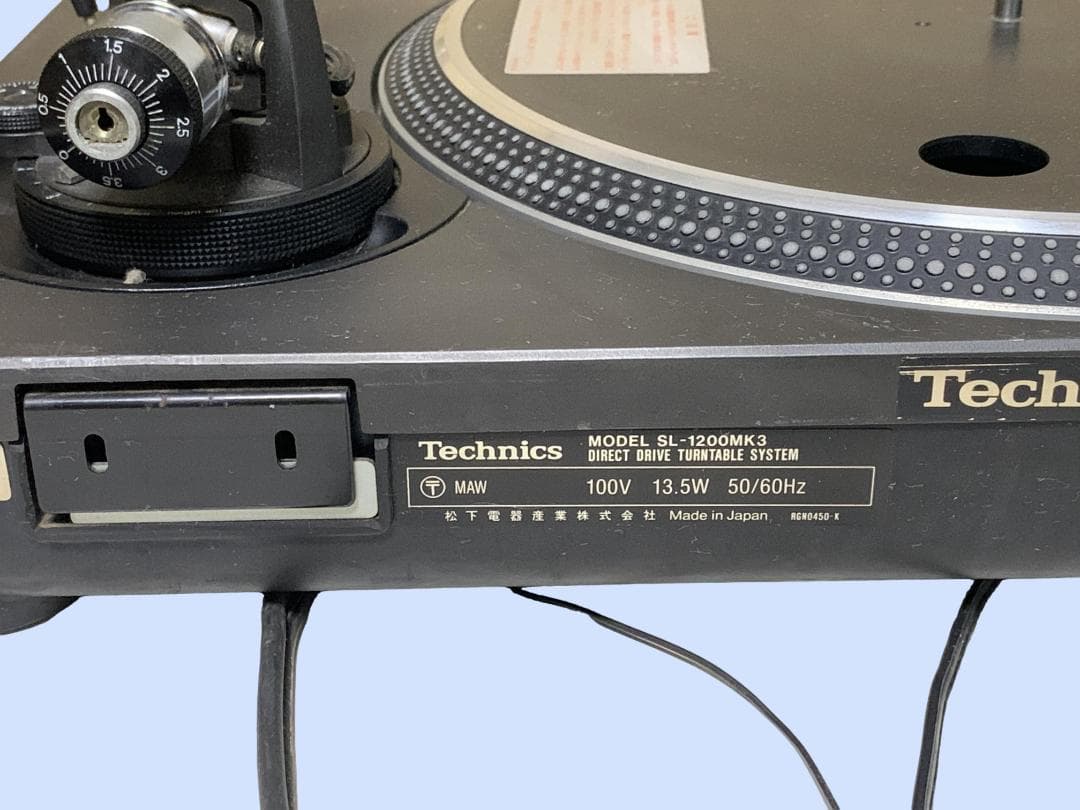 M7353 Technics テクニクス SL-1200MK3 ターンテーブル