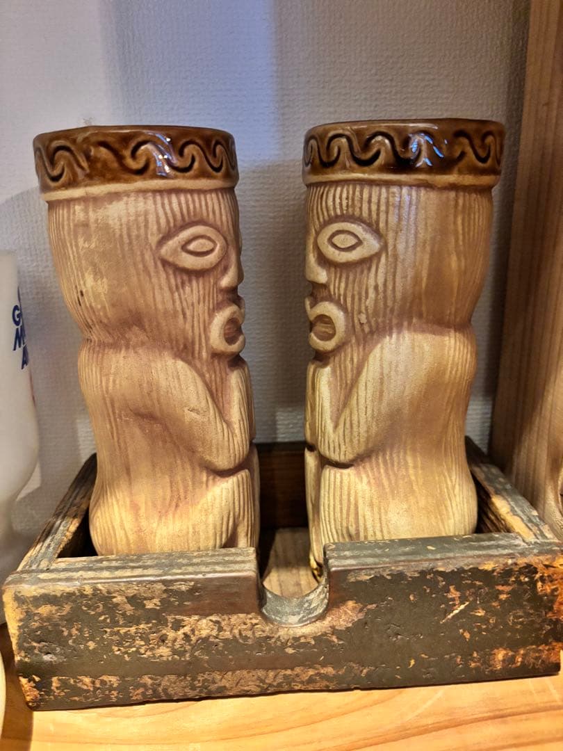 TIKI ビンテージセラミックカップ