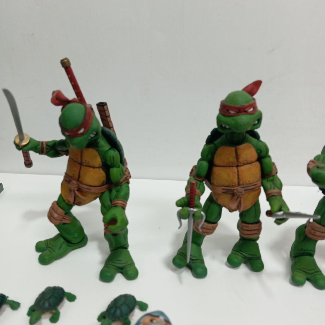 ニンジャタートルズ 可動フィギュア　4体セット NECA 2008