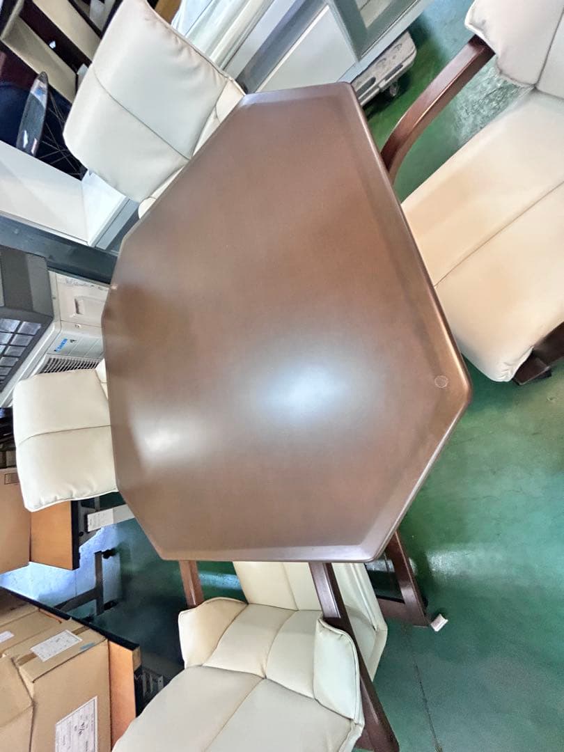 富士ファニチャー R2270C ダイニングセット(チェア4脚)