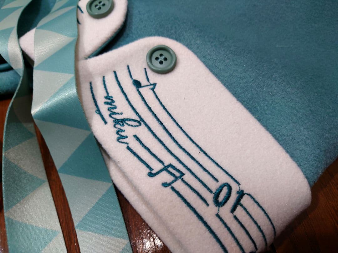 【即納】初音ミク×天羽川 コート＆JPSセット Mサイズ　概念コーデ