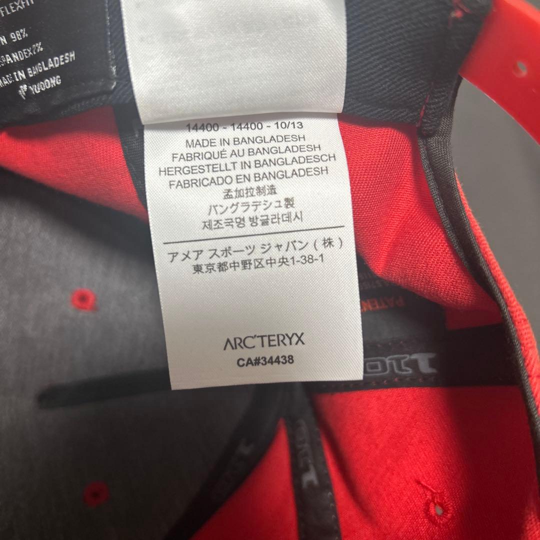 00s Old ARC'TERYX アークテリクス レッド キャップ