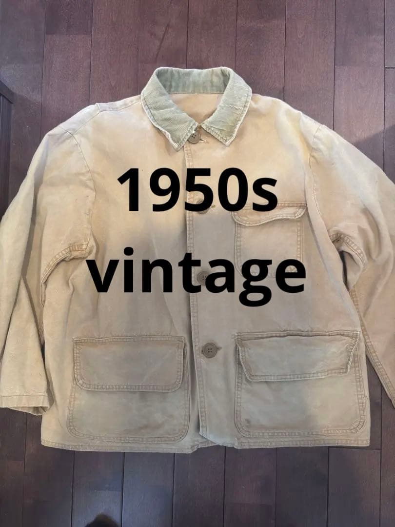 USA製　50s ダックジャケット　シアーズ　ハンティングジャケット