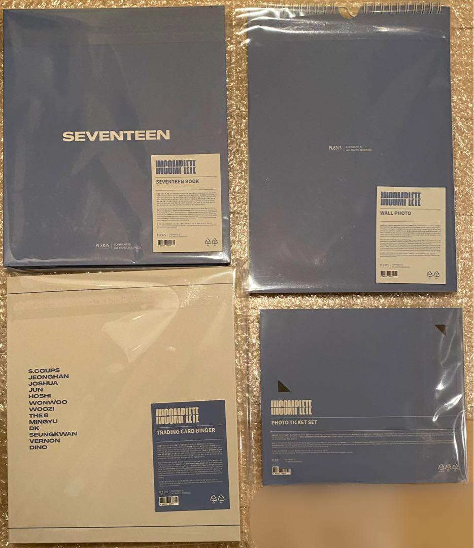 SEVENTEEN セブチ INCOMPLETE オンコン グッズ セット