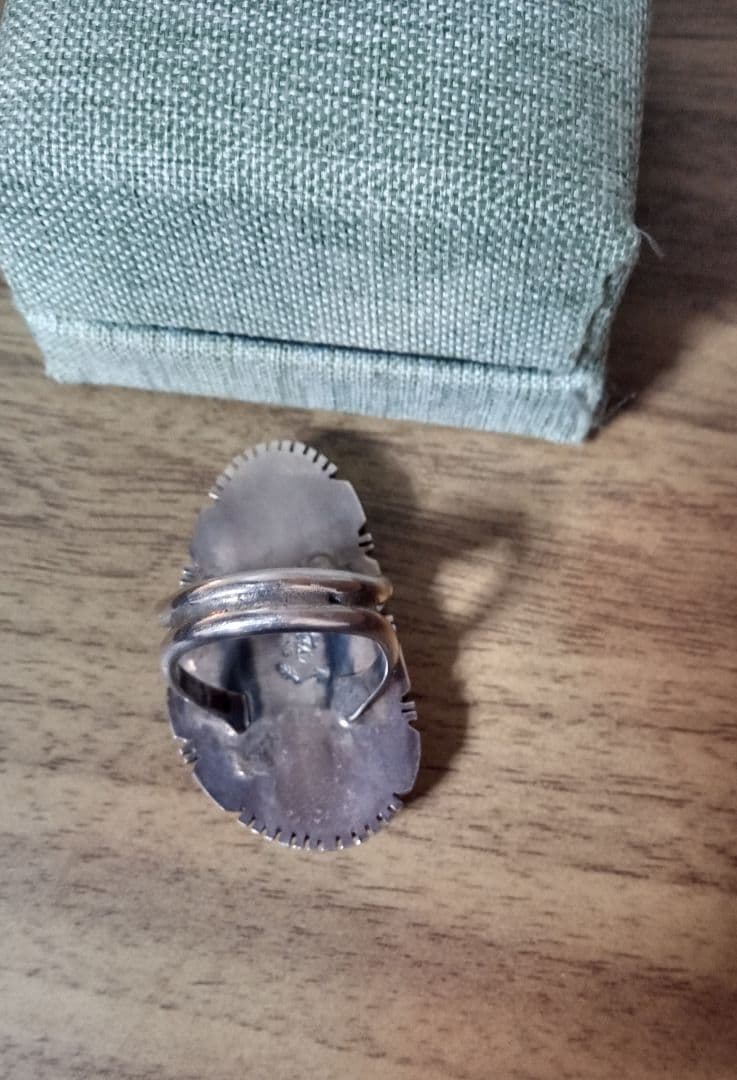 インディアンジュエリー ナバホ/フレッドピータース ビズビーリング20号