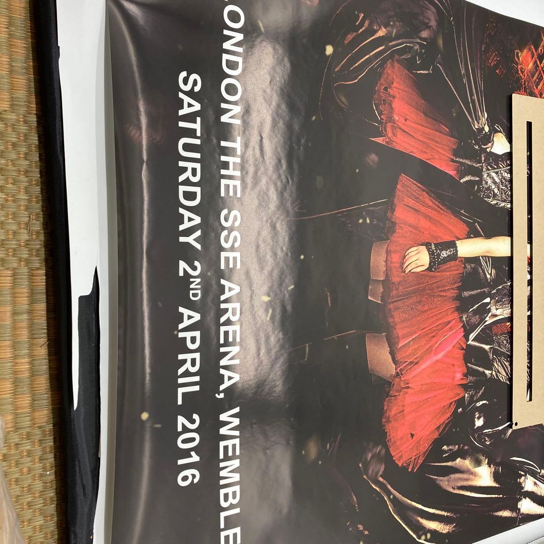 ベビーメタル　ウェンブリー公演　ポスター