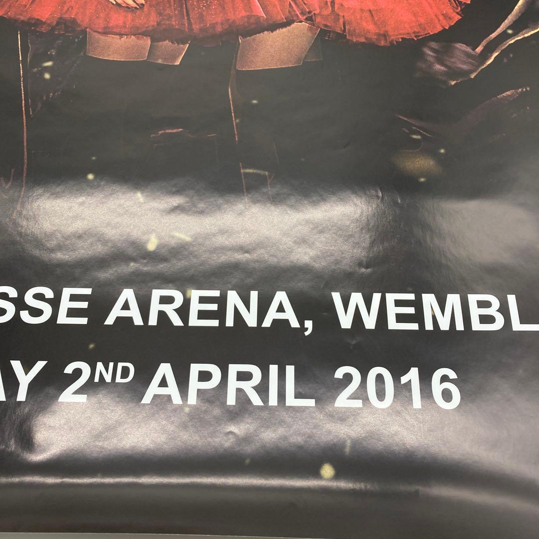 ベビーメタル　ウェンブリー公演　ポスター