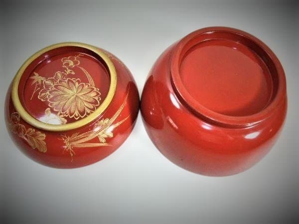 金蒔絵 吸い物椀 大正四年 京漆器 十客