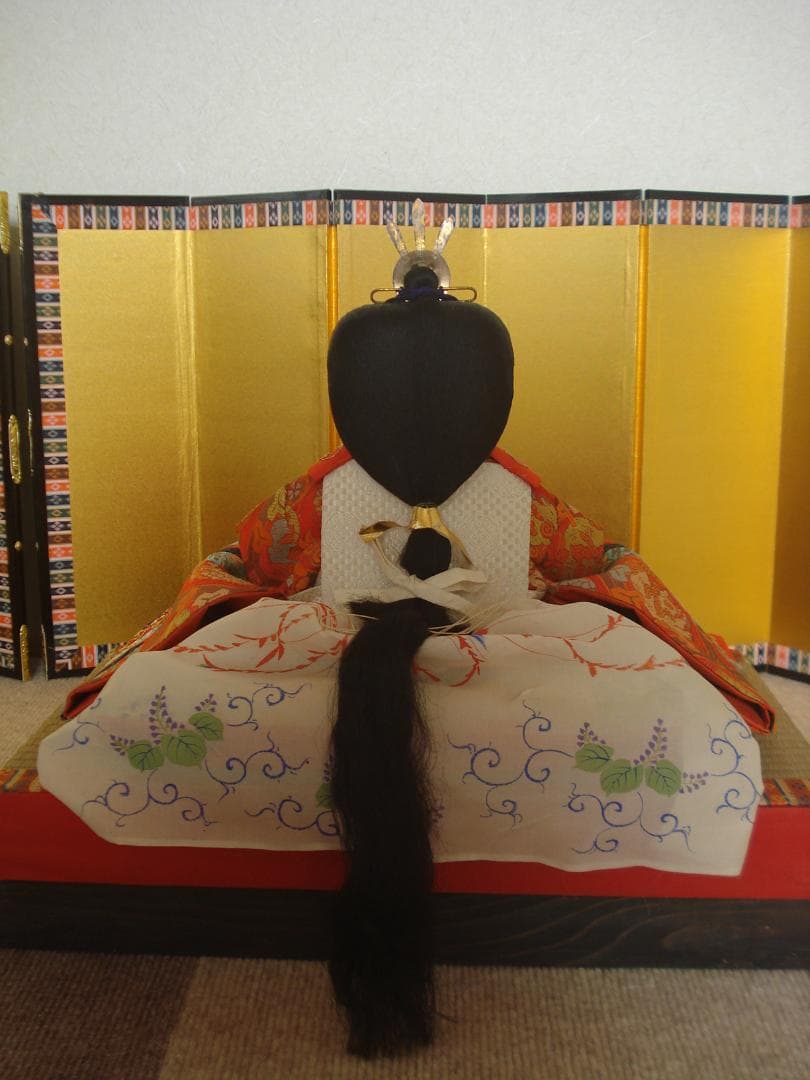 雛人形　昭和レトロ　親王飾り　ヴィンテージ　古い人形　古今雛