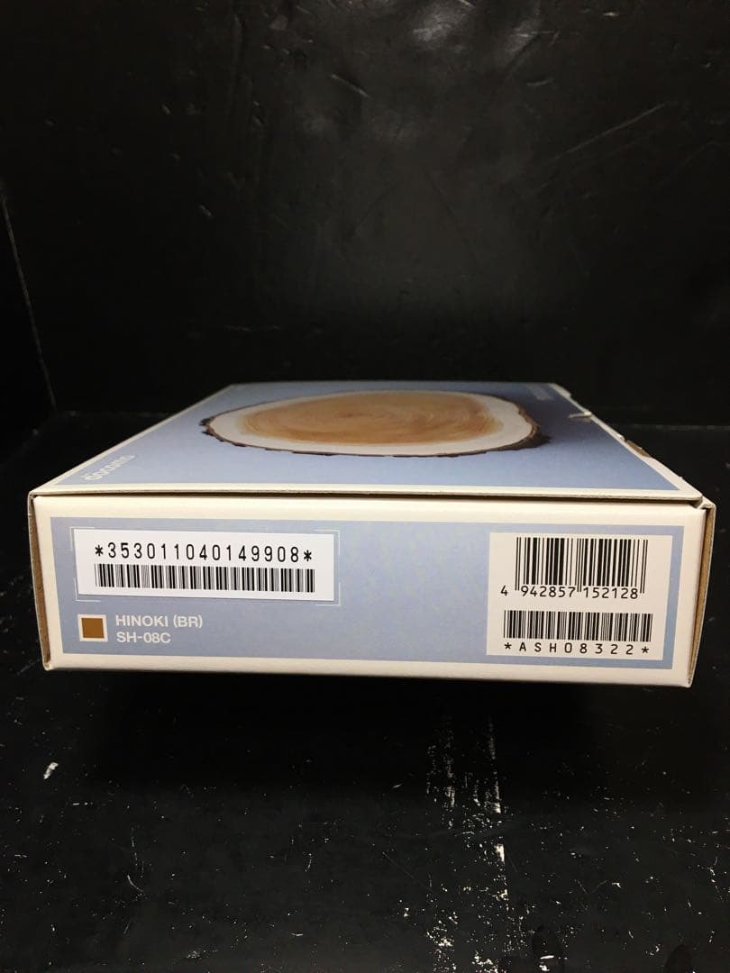 docomo ドコモ　SH-08C タッチウッド　ヒノキ