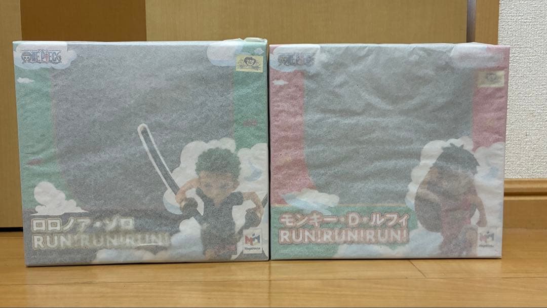 RUNRUNRUN ロロノア・ゾロ モンキー・D・ルフィ フィギュア