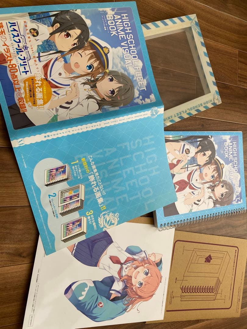 【美品】HIGH SCHOOL FLEET ANIME VISUAL BOOK