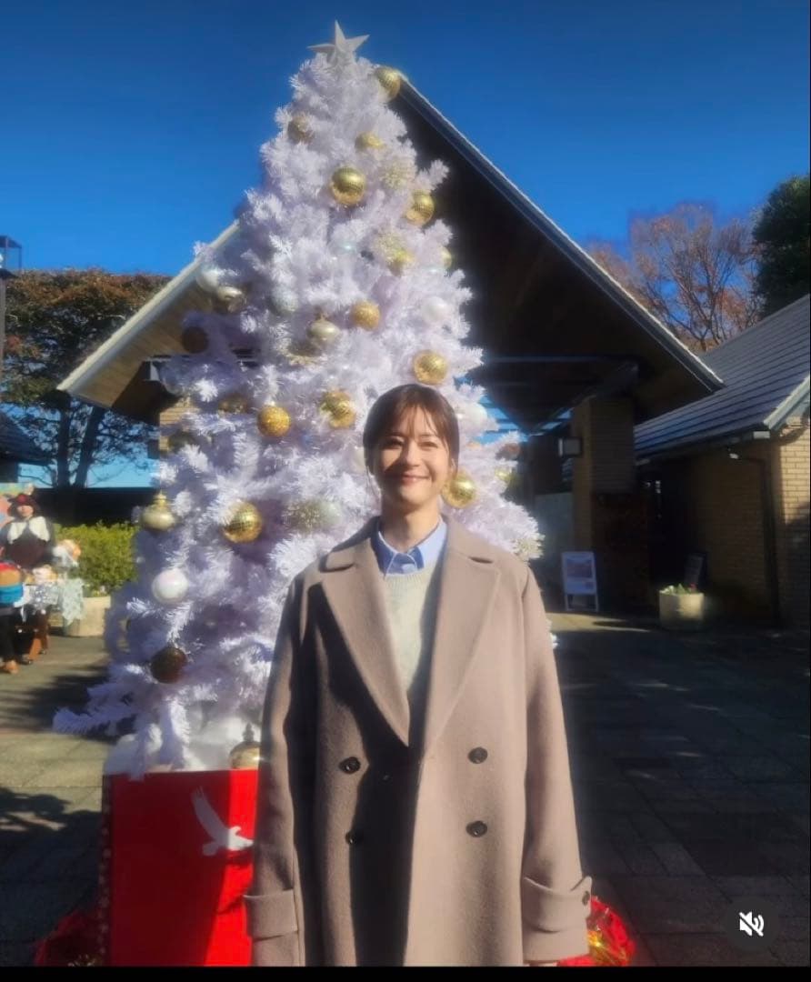 YECCA VECCA ウール混ロングダブルコート　わたしの宝物 松本若菜　衣装