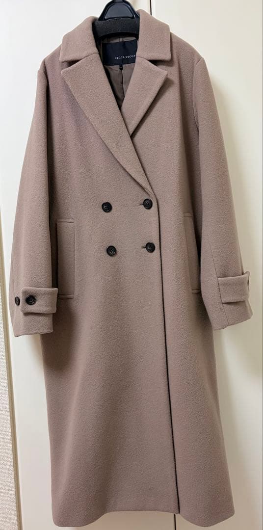 YECCA VECCA ウール混ロングダブルコート　わたしの宝物 松本若菜　衣装