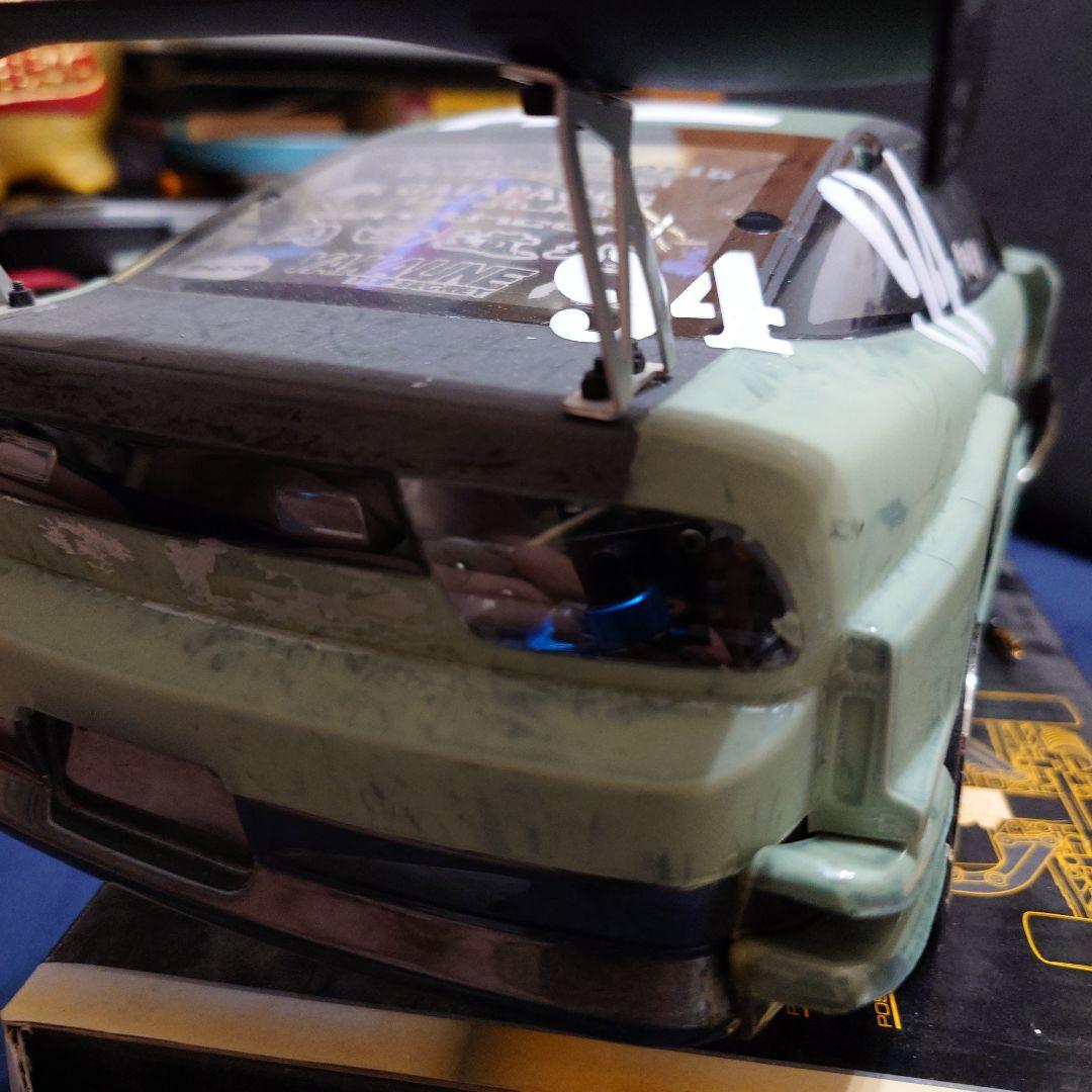 ラジコンドリフト　１８０Gonzalez ドリフトカー 94 オリーブグリーン