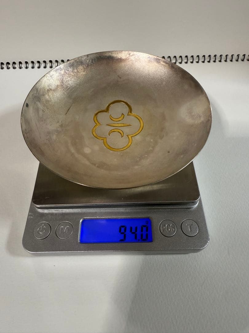 純銀製盃　94g