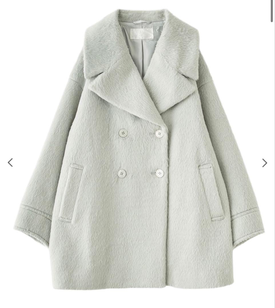 【新品未使用】25AW LILLIAN CARAT シャギーミドルコート完売品