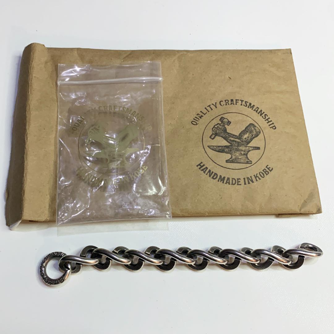 希少 全駒Lサイズ LYNCH SILVERSMITH ツイストブレスレット