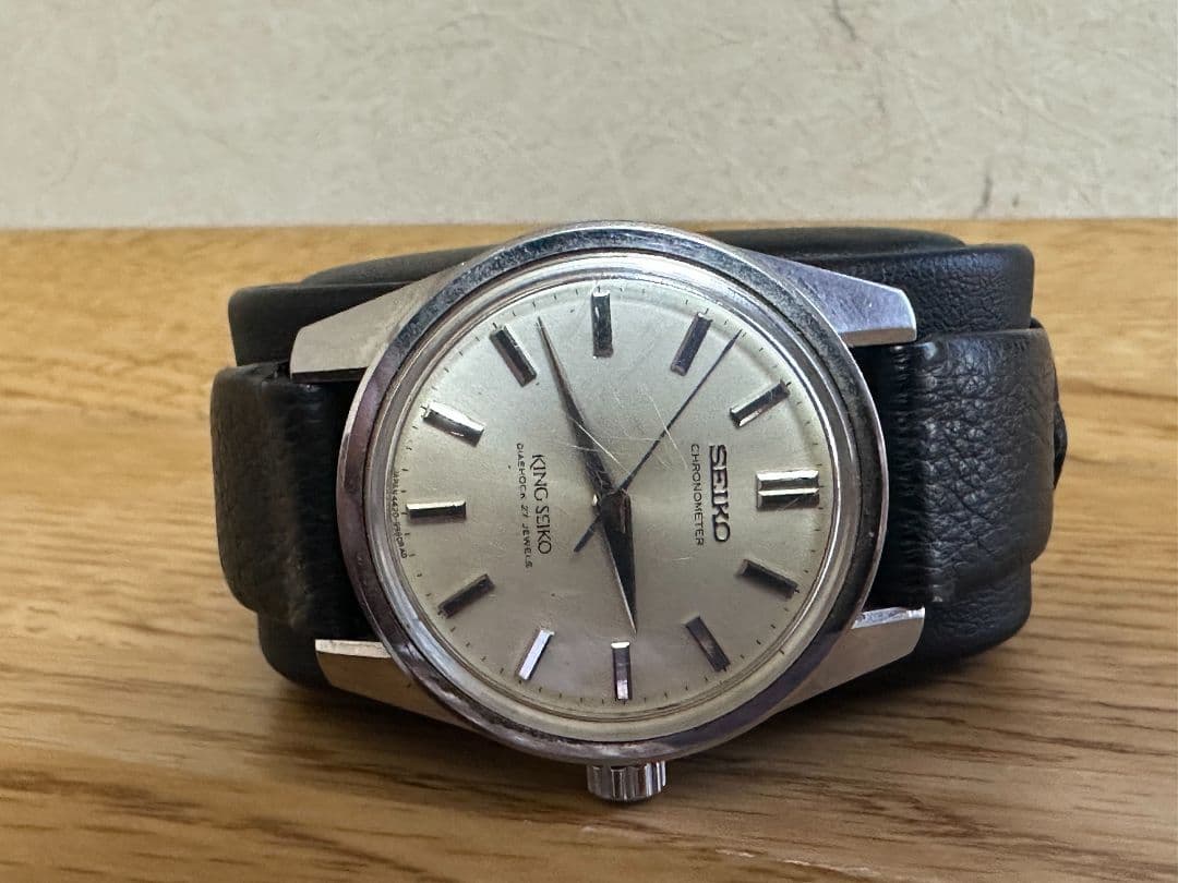 44キングセイコー クロノメーター 4420-9990 獅子メダル 稼働品