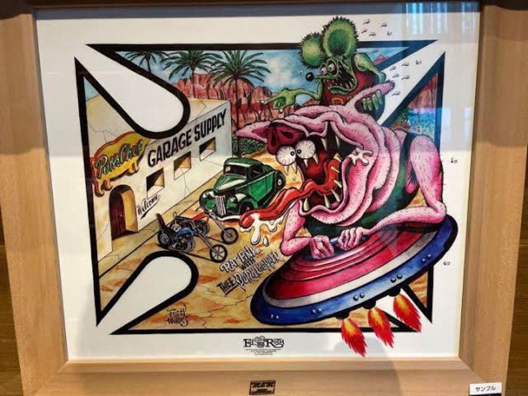 PORKCHOP RAT FINKポークチョップ　ラットフィンク　ポスター