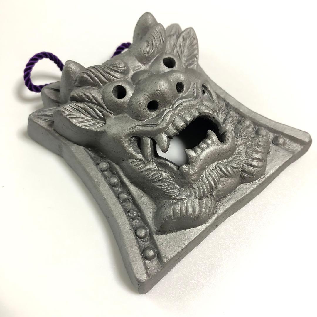 鬼瓦　置物　厄除け　魔除け　縁起物　石手寺　御守り　安産祈願　手作り　お守り