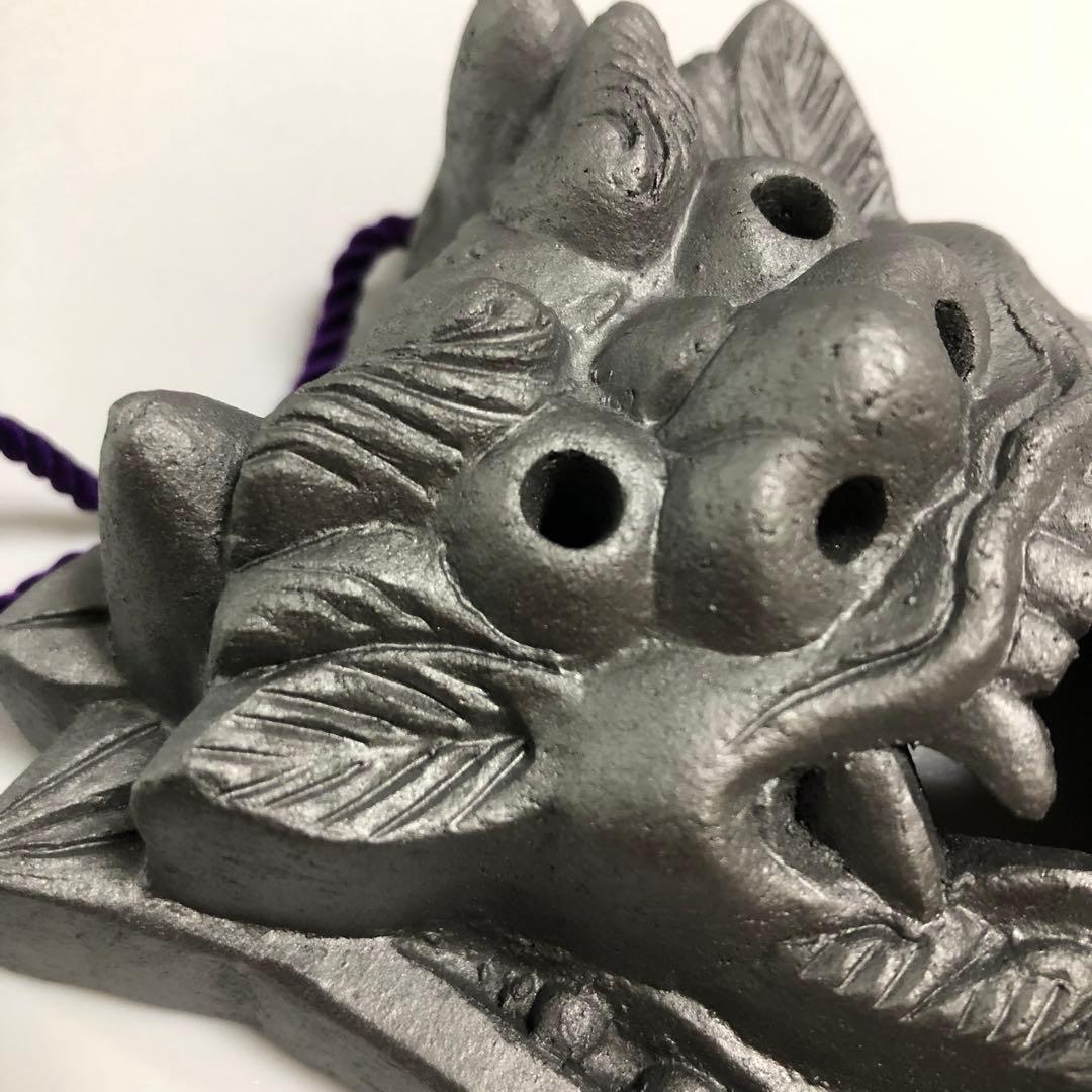 鬼瓦　置物　厄除け　魔除け　縁起物　石手寺　御守り　安産祈願　手作り　お守り