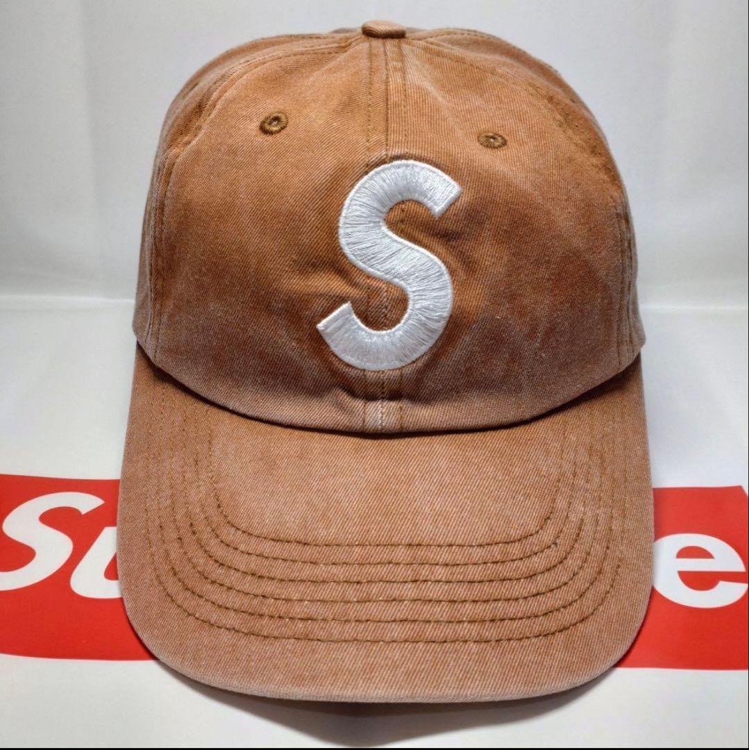 シュプリーム Pigment Print S Logo 6-Panel
