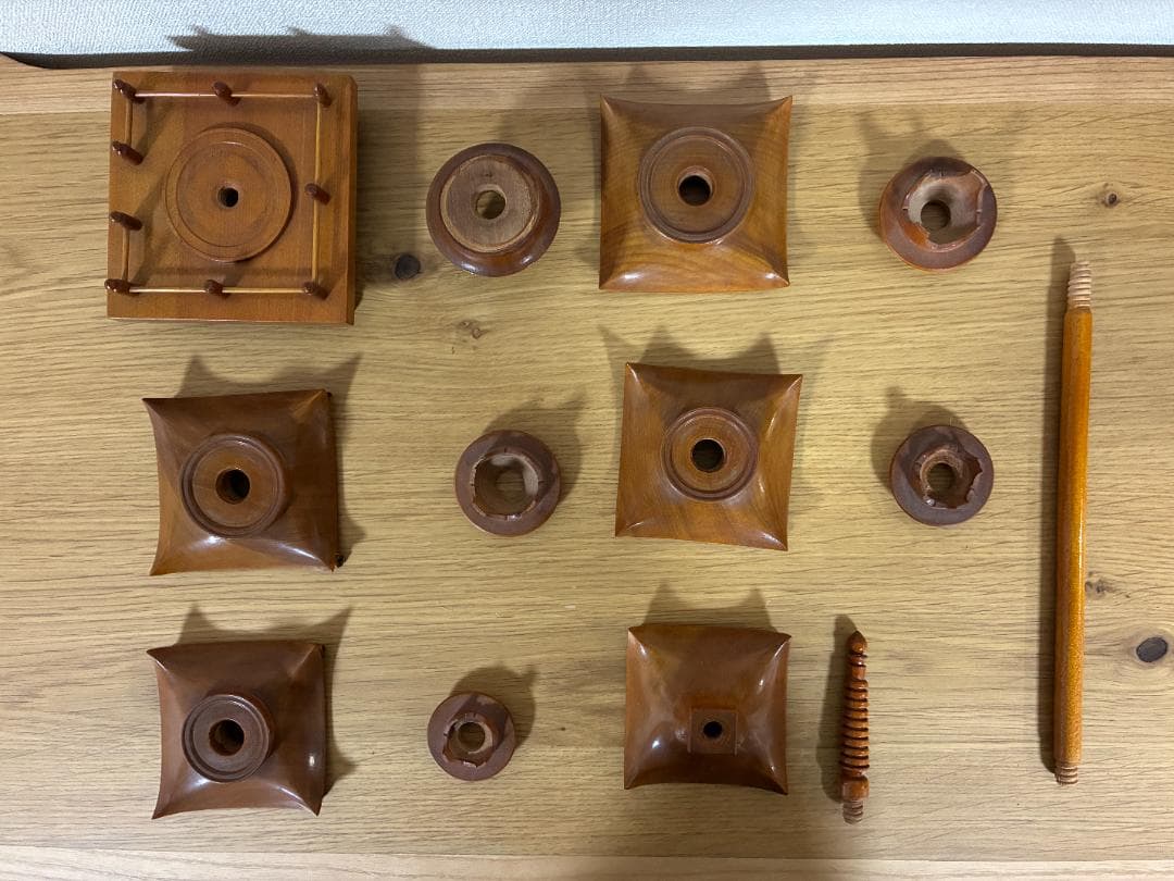 005 五重塔 寺院建築 木製 模型