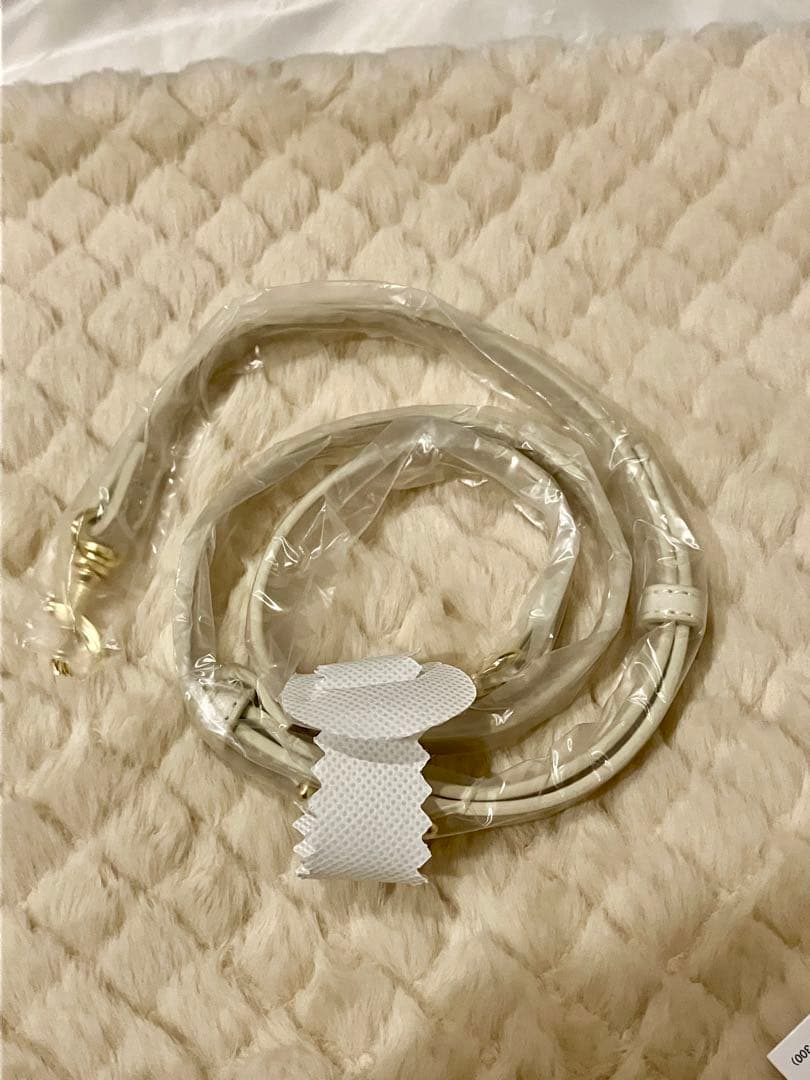 [FURFUR]マテリアル巾着バッグ 未使用新品 IVR