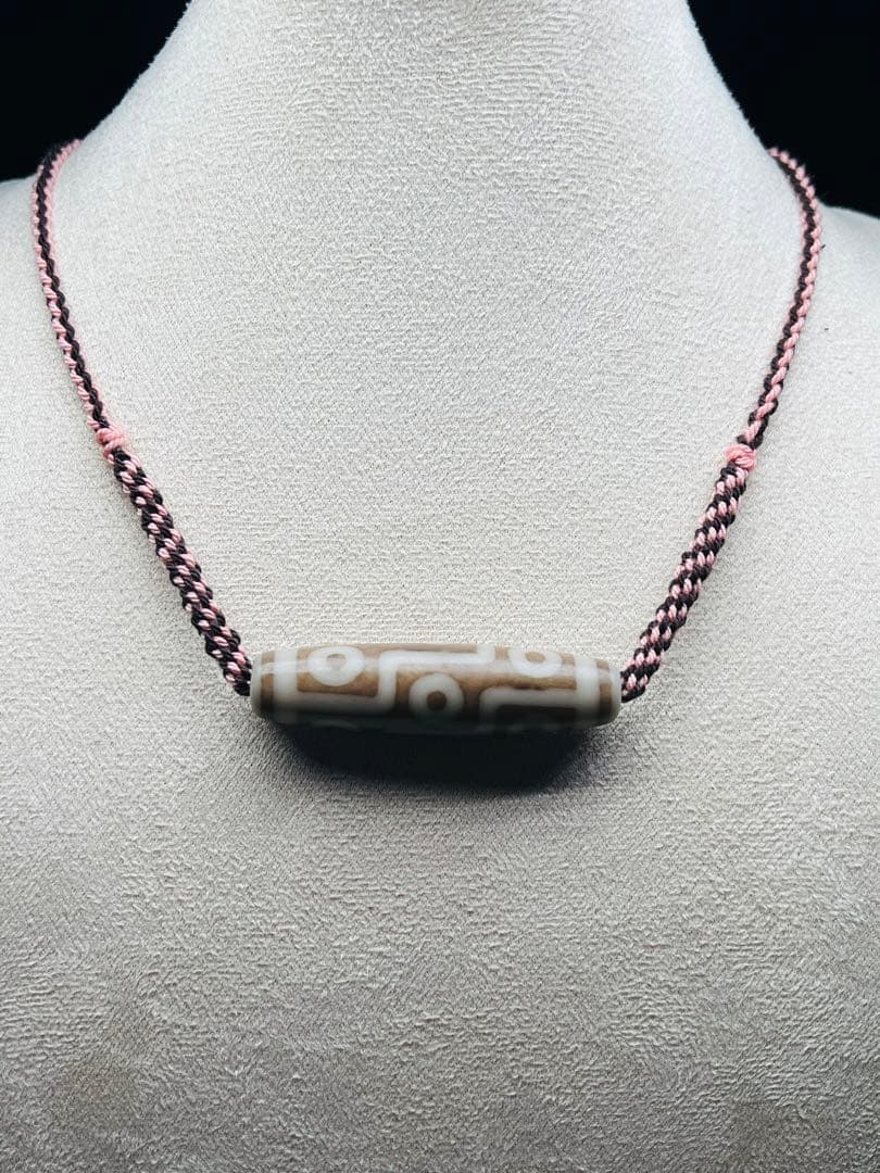 文玩堂：折線九眼天珠