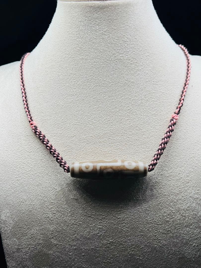 文玩堂：折線九眼天珠