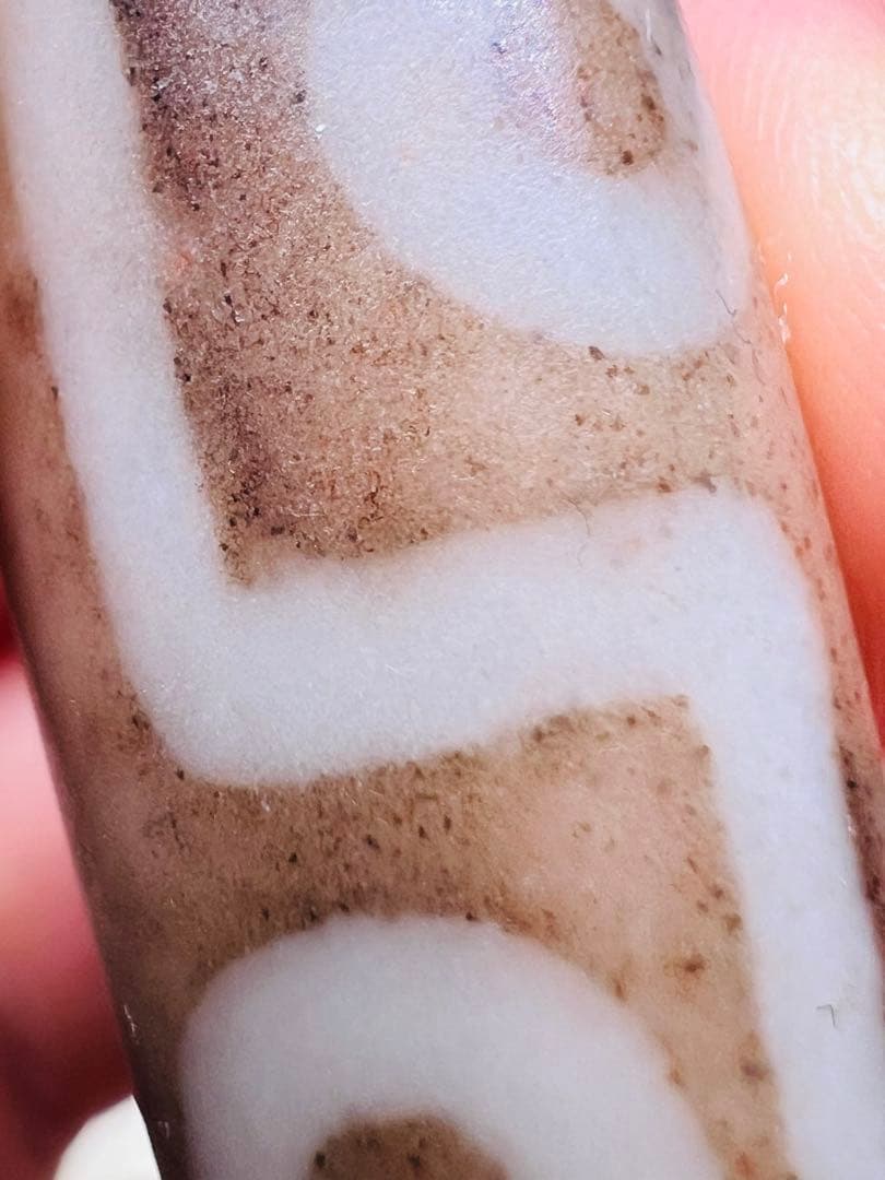 文玩堂：折線九眼天珠