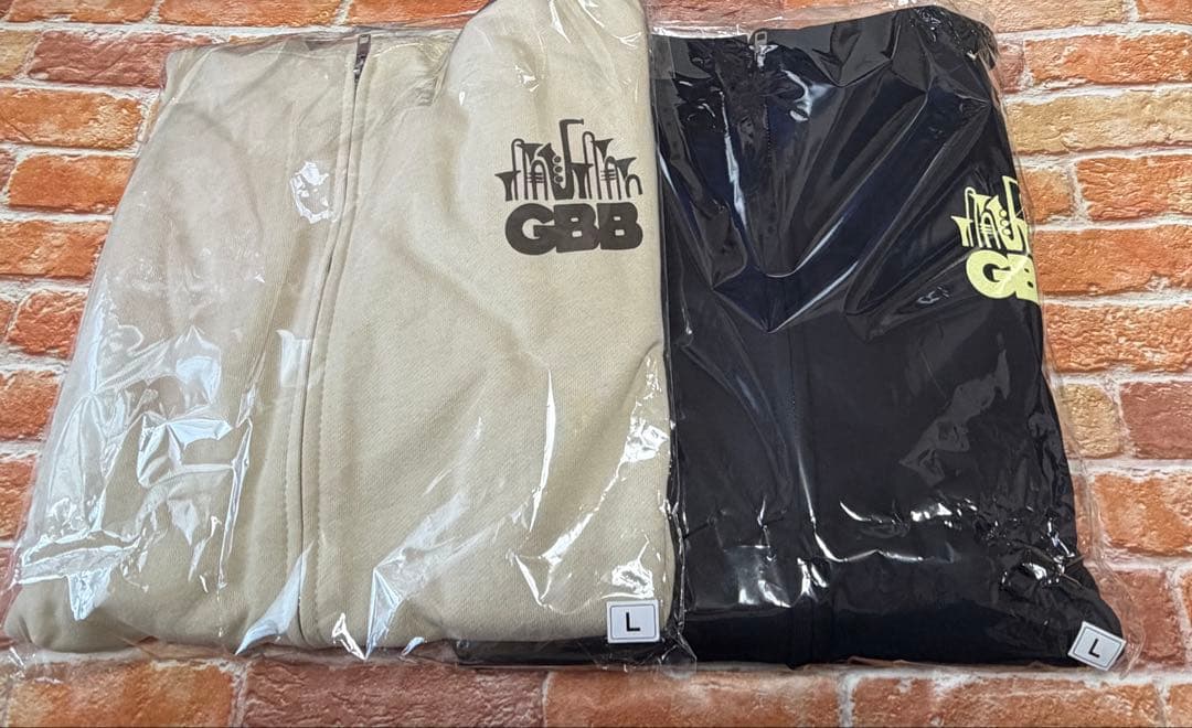 【新品未開封】ゴスペラーズ高崎音楽祭2025ジップパーカー Lサイズ 2色セット