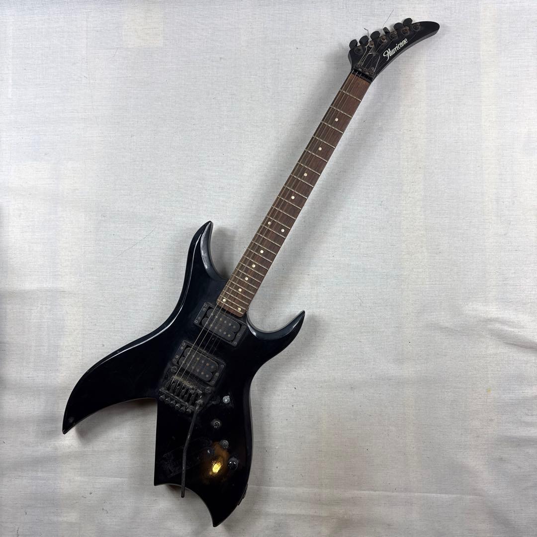 Hurricane bich型 変形ギター 音出し不可 ジャンク エレキ メタル